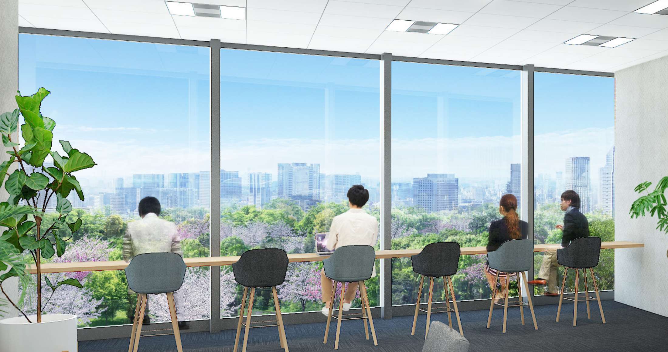 オフィススペース - 大阪駅新駅ビル計画 - 参考画像